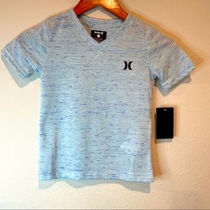 NWT Hurley Fountain Blue Short Sleeve Tee